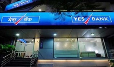 Yes Bank moves down by 9.82 pc to Rs 56