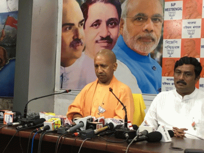 We don't need outsiders, says Yogi Adityanath in Kolkata on Amit Shah rally violence