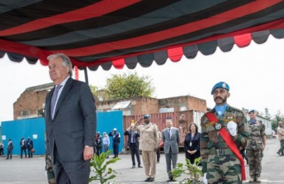 UN chief and senior officials show solidarity with DR Congo during three-day visit