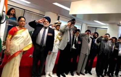 Cons Gen of India Toronto commemorates 73rd Independence Day of India