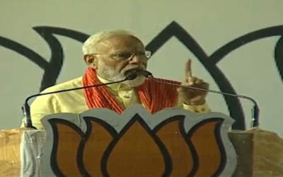 Trinamool goons destroyed bust of Vidyasagar: PM Modi in West Bengal