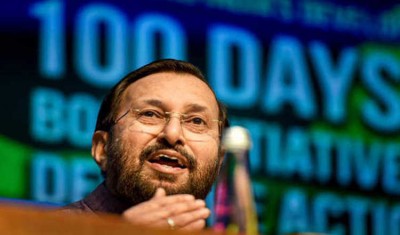 Economic slowdown temporary, fundamentals are strong: Javadekar defends Modi govt. on 100 days