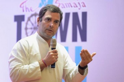 Rahul Gandhi visits Odisha, targets BJP, ruling BJD