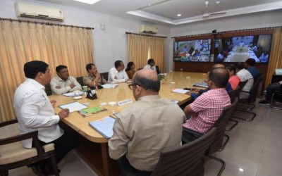Sonowal reviews state flood situation in Assam, asks DCs to remain alert and prepared to tackle flood