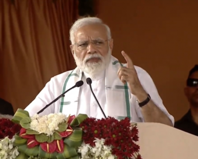 BJD govt promoting goonda raj, spreading rumours against me: PM Modi