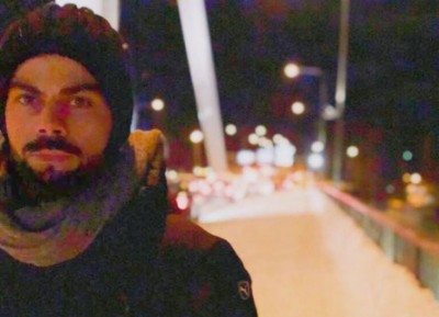 Virat Kohli shares picture clicked by Anushka Sharma