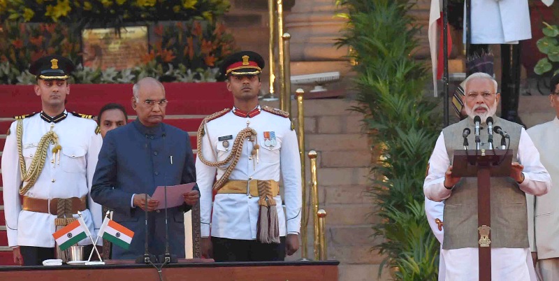 Narendra Modi takes oath as the Prime Minister for second term