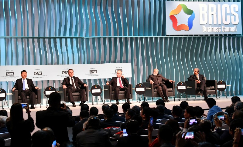 PM Modi addresses BRICS Business Forum in Brazil