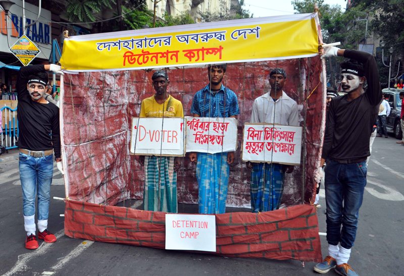 Kolkata: Students stage protest march against NRC, CAA, NPR