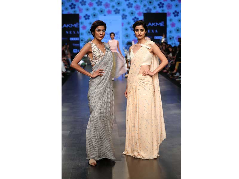 Designer Varun Bahl showcases his collection on LFW Day 1