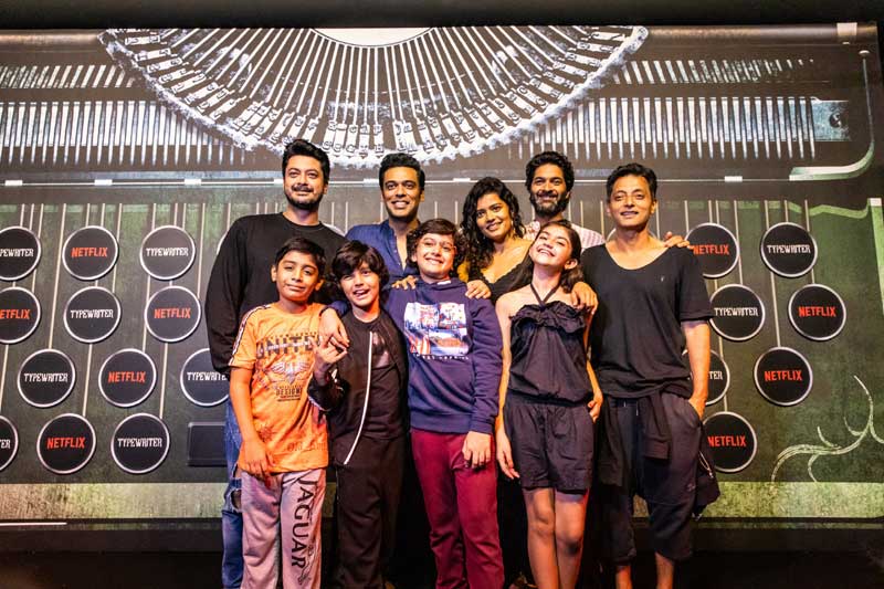 Celebrities along with cast and crew of Netflix original Typewriter attend special screening