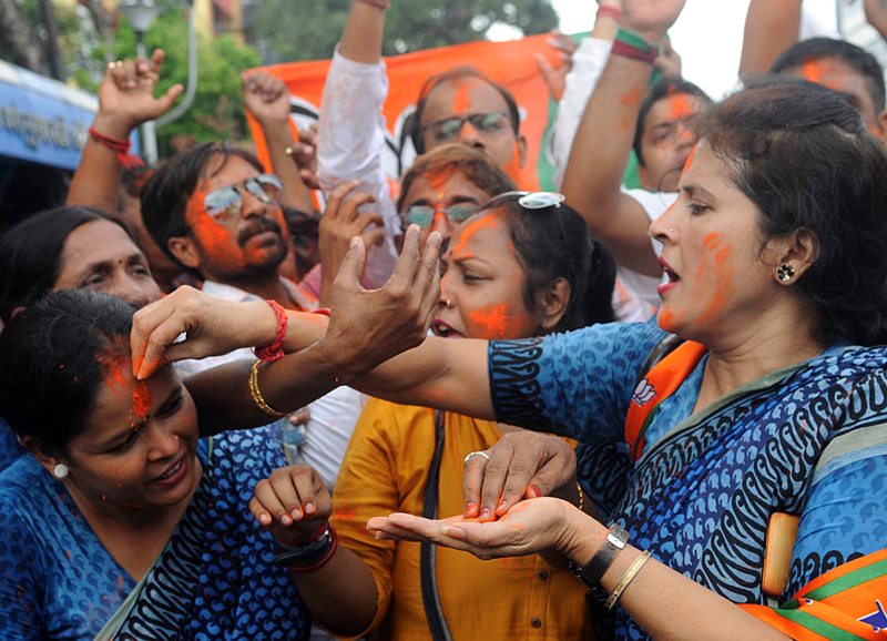 Article 370 Revoke: The Day in Images