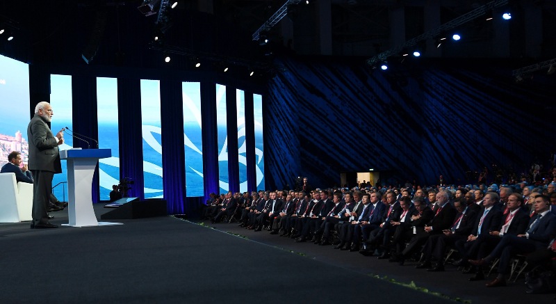 PM Modi visits Russia