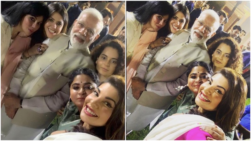 Modi's evening date with Bollywood celebrities