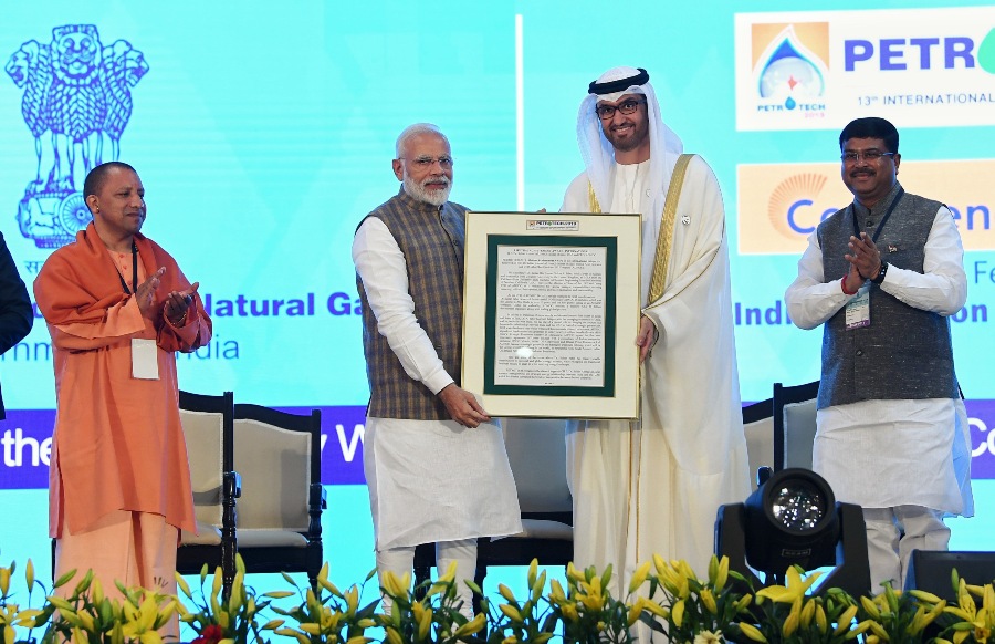 Prime Minister Narendra Modi in Uttar Pradesh