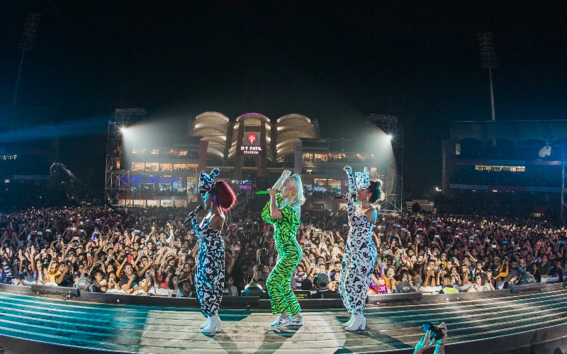 Katy Perry in Mumbai at the OnePlus Music Festival