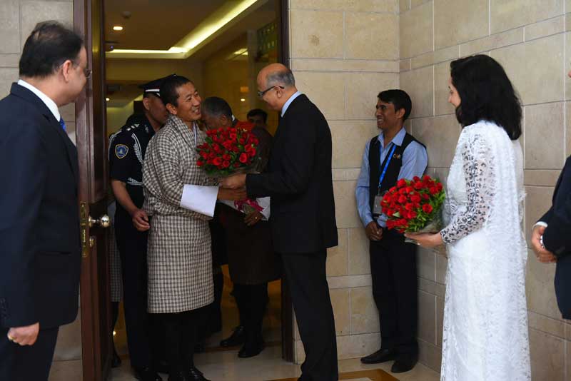 Foreign delegates arrive in New Delhi for Modi's massive swearing-in ceremony