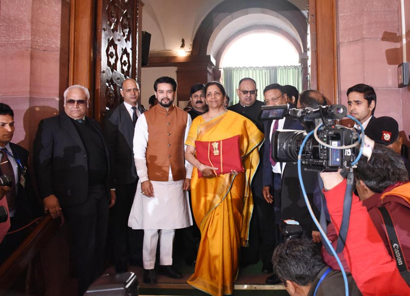 Nirmala presents Union Budget