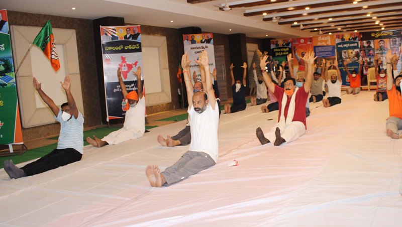 International Yoga Day celebrated worldwide