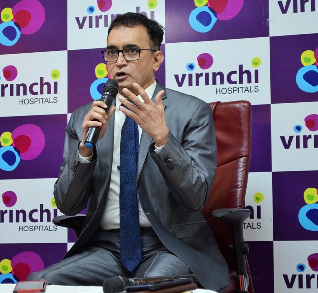 Dr Avinash Dal to brief media in Hyderabad today