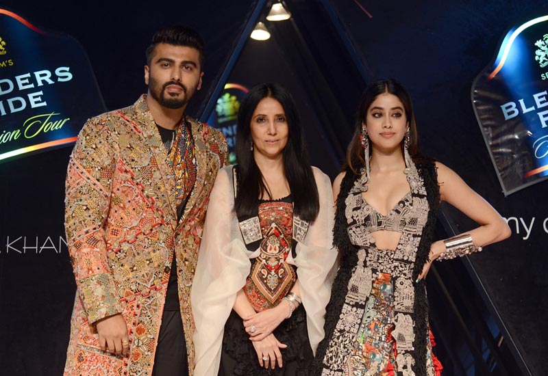Arjun Kapoor, Janhvi Kapoor scorch ramp at Blenders Pride Fashion Tour