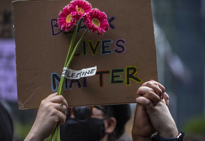 Protests take place against George Floyd killing in Belgium, Denmark, England