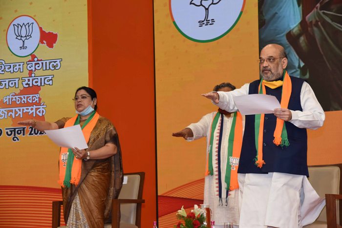 Amit Shah addresses West Bengal Jan-Samwad  virtual rally