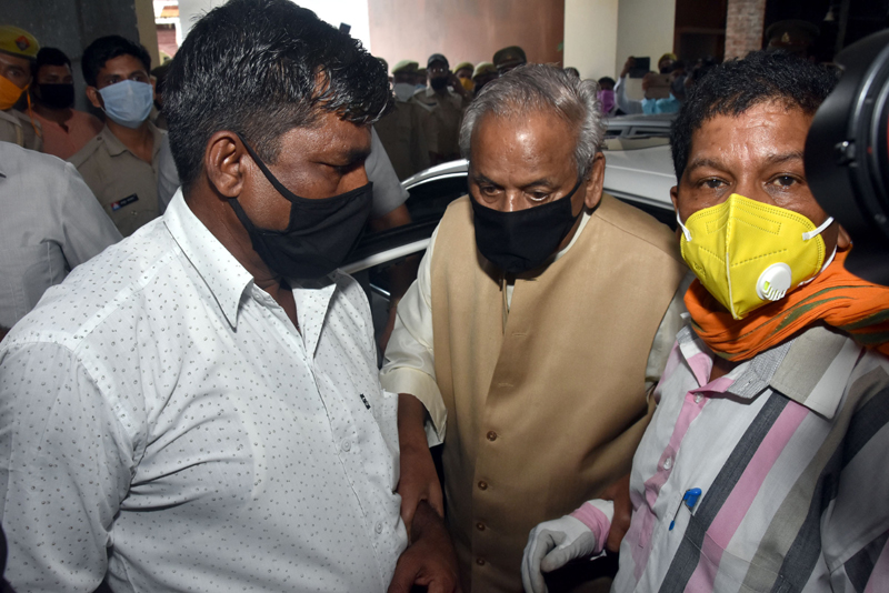 Babri Masjid case: BJP leader Kalyan Singh appears before special CBI court