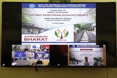 Defence PSU GRSE develops first of its kind portable assault bridge