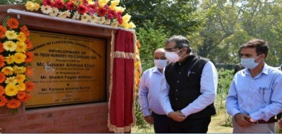 Jammu and Kashmir: Advisor Baseer Khan inaugurates nursery