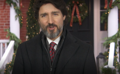 Justin Trudeau wishes Canadians on Christmas eve, urges all to stick together during Covid-19 challenges