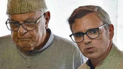 NC president Farooq Abdullah meets son Omar in sub-jail in Srinagar