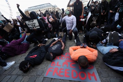 Protests take place against George Floyd killing in Belgium, Denmark, England