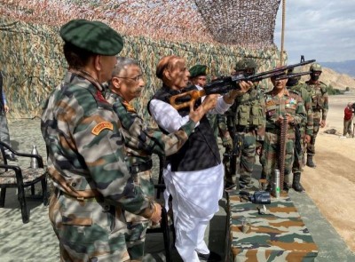 Rajnath Singh in Srinagar to review security situation at LoC, hinterland in J&K