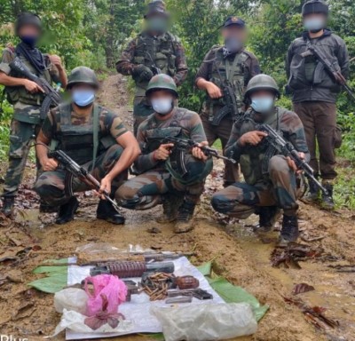 Army recovers huge cache of arms, ammunition, explosives in Arunachal Pradeshâ€™s Changlang