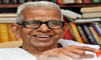 Renowned poet Akkitham Achuthan Namboothiri dies