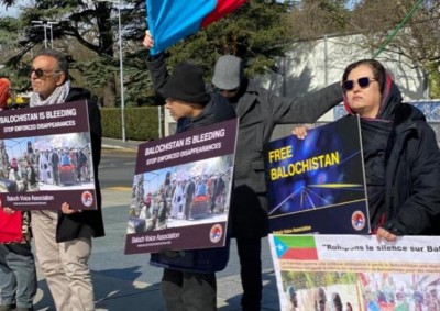 Pakistan ethnic groups stage protest in Geneva on UNHRC sidelines, Pashtun leader seeks India's help