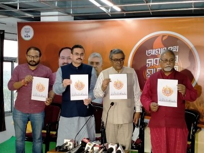 Bengal: BJP launches Lokkho Sonar Bangla campaign ahead of polls