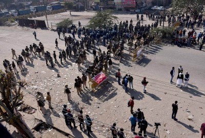 Two Delhi Police officers deputed at Singhu test positive for Coronavirus