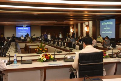 Assam CM Sonowal chairs all party meeting regarding BTR elections