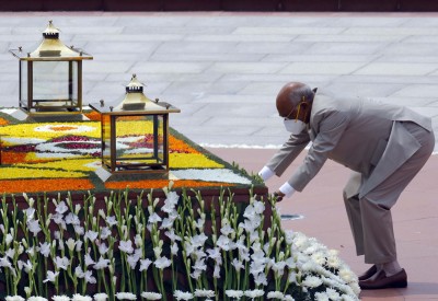 President Kovind pays tribute on Independence Day