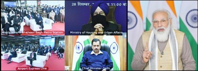 Work is on for developing 21st century attractions in Delhi: PM Modi