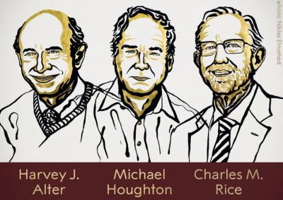 Nobel Medicine Prize awarded to three scientists for the discovery of Hepatitis C virus