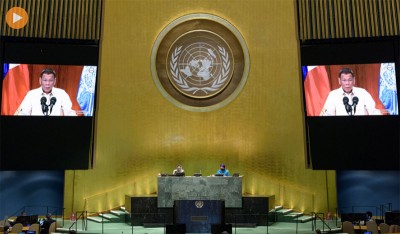At UN General Assembly, Philippines’ Duterte denounces groups ‘weaponizing’ human rights