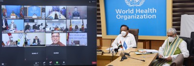 Harsh Vardhan attends the 73rd session of WHO South East Asia Region through Video Conferencing