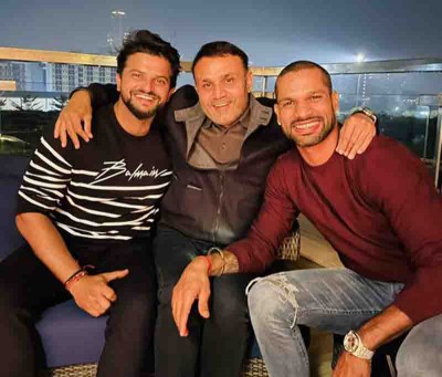 Karan-Arjun: Suresh Raina meets Virender Sehwag, Shikhar Dhawan