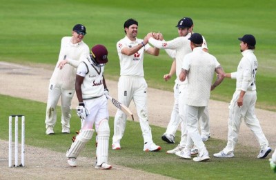 Third Test: West Indies in trouble against England on day 2