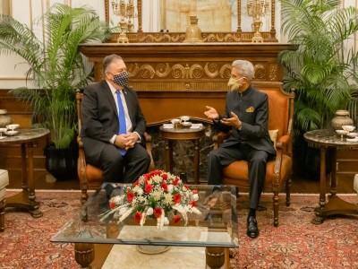 Jaishankar, Pompeo discuss Indo-Pacific, Quad, counter-terrorism