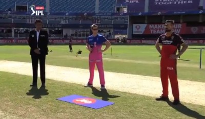 IPL 2020: Unchanged RR win toss, opt to bat against RCB