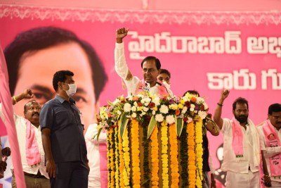 GHMC vote counting: TRS takes comfortable lead, BJP lags behind AIMIM